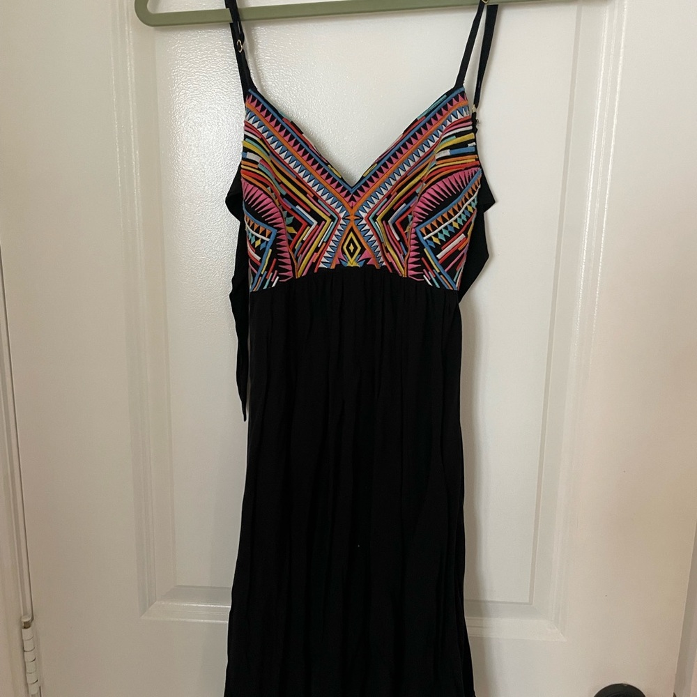 Pily q embroidered Patterned Bodice Dress